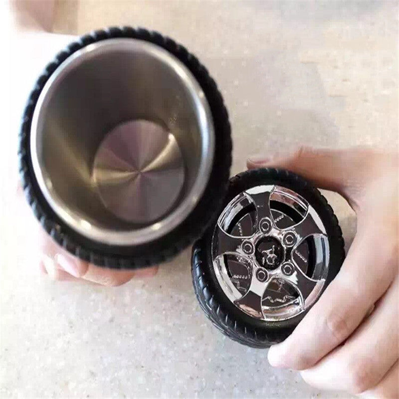 Stainless Steel Insulated Tire Cup by HomeStretch