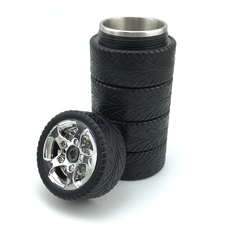 Stainless Steel Insulated Tire Cup by HomeStretch